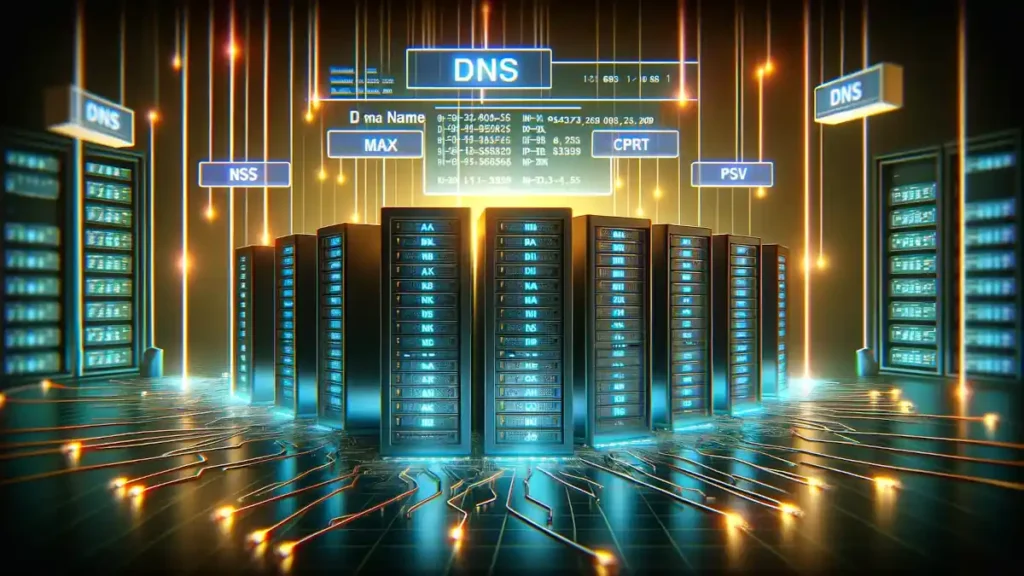 DNS Database conceptual image (AI generated)