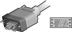 V.35. A V.35 connector