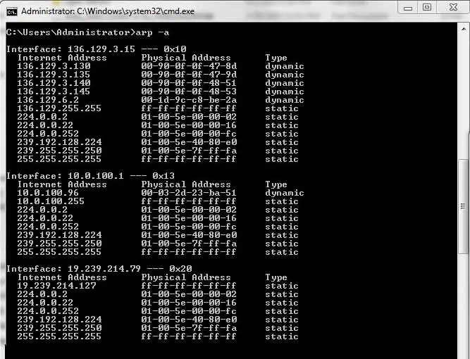 Arp Command - NETWORK ENCYCLOPEDIA