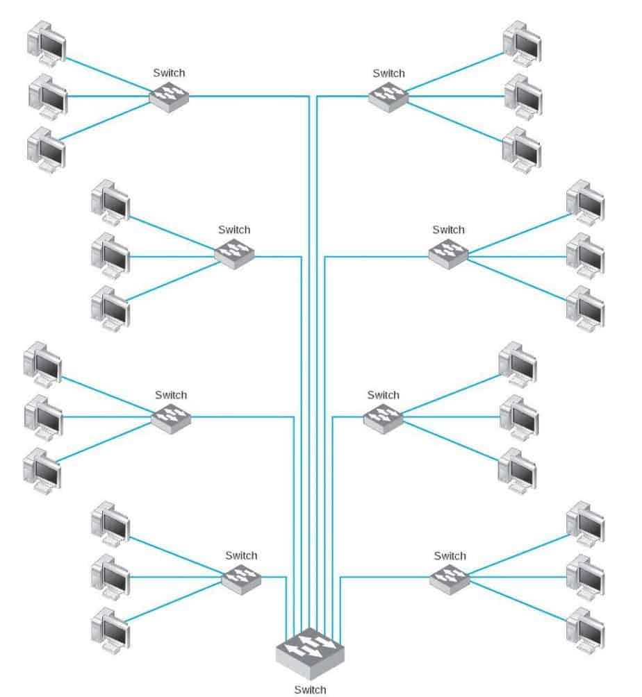fiber backbone network