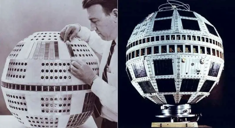 Networking History in 1960 - Telstar, launched in 1962