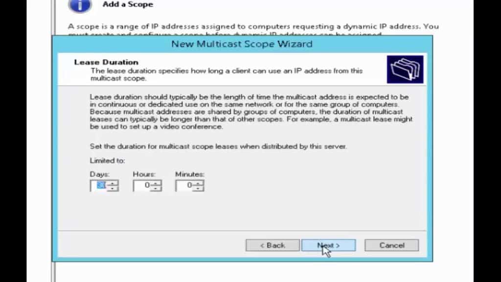 Multicast DHCP