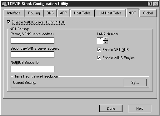 NetBIOS Scope ID