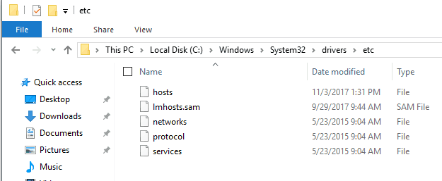 The Networks File: A Relic of Past Networking