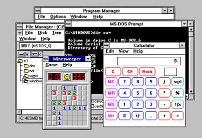 Windows 3.1 User Interface