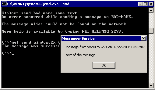 Windows NT Command