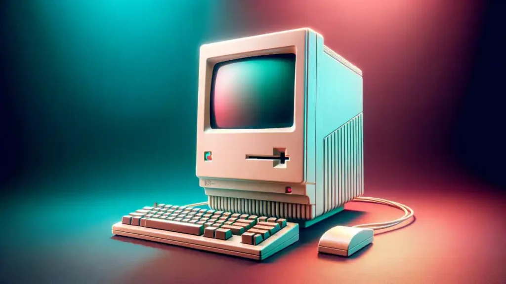 Macintosh - the personal computing revolution (this image was AI generated)