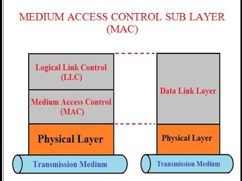 which osi layer is responsible for housing the media access control (mac)