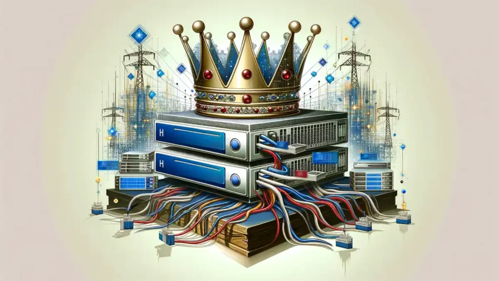 Master Name Server conceptual representation (DNS architecture)