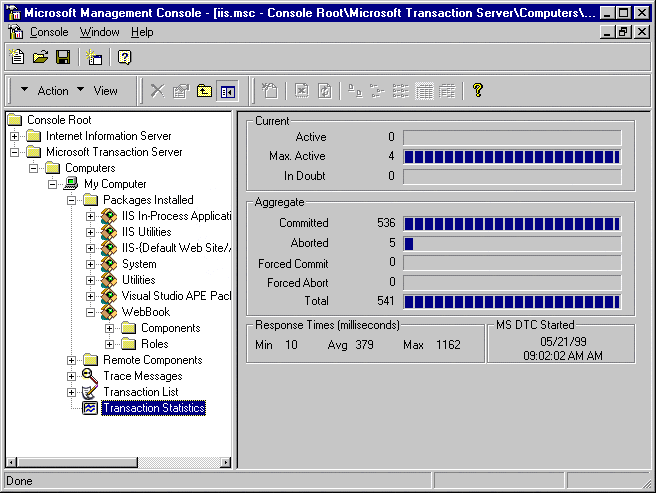 Microsoft Transaction Server (MTS)