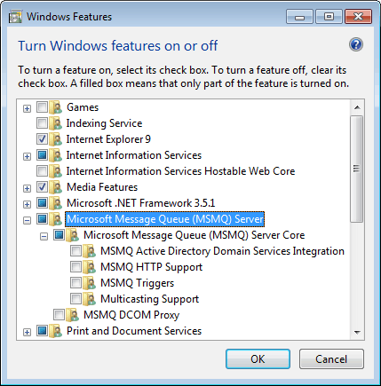 Microsoft Message Queue (MSMQ) Server