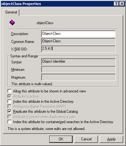 Object Identifier (Active Directory)