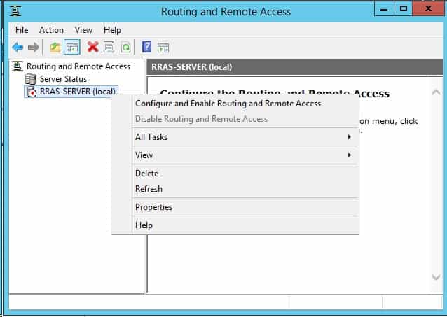 Routing and Remote Access Service (RRAS)