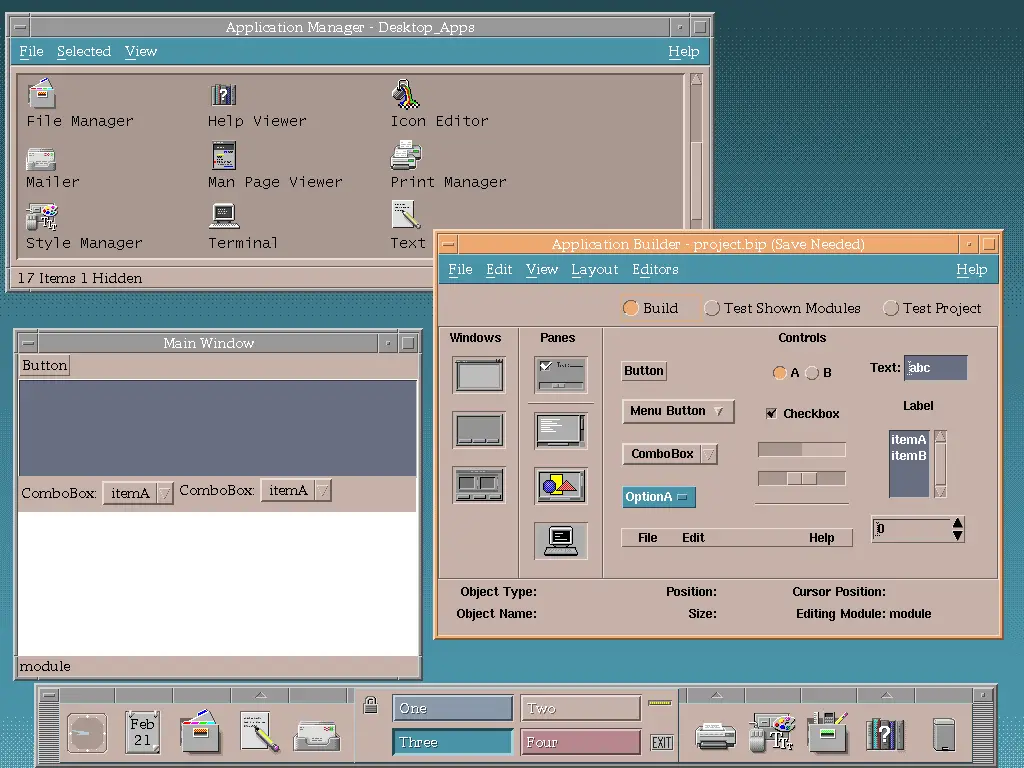 Common Desktop Environment (CDE)