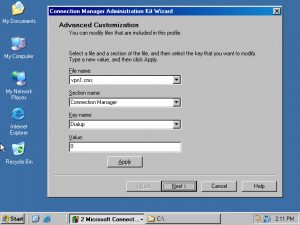 Microsoft Connection Manager (CM) - NETWORK ENCYCLOPEDIA