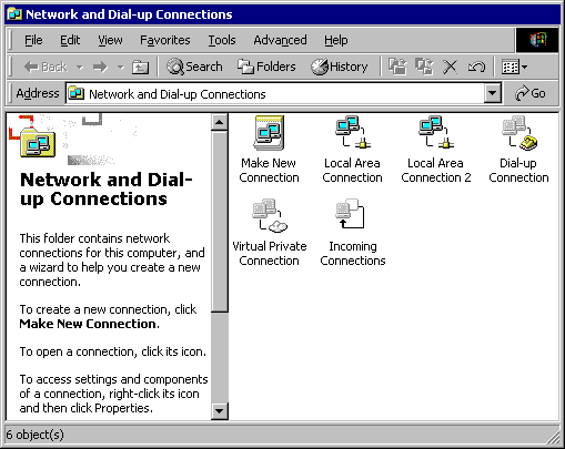 Network and Dial-up Connections - NETWORK ENCYCLOPEDIA