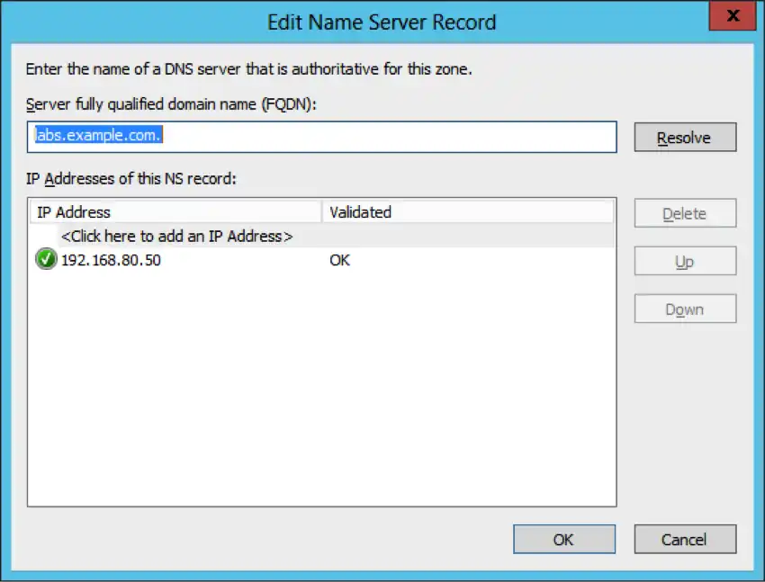 NS Record (Name Server Record)