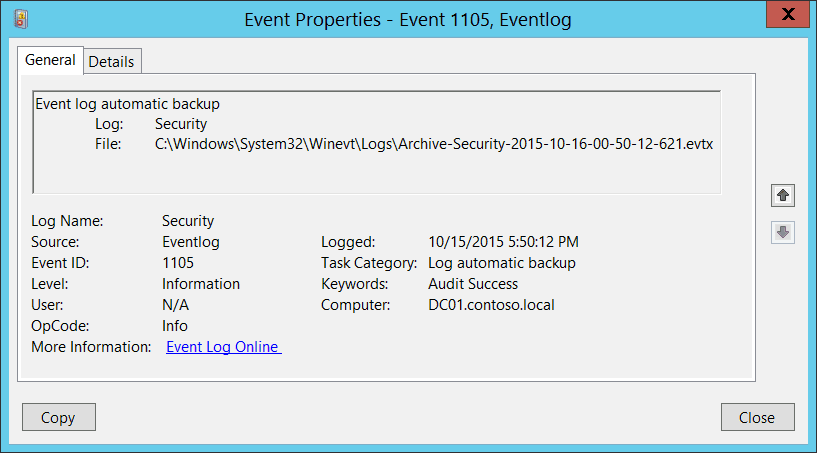  Windows Security Log