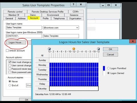 Logon Hours Restriction in Windows Server: Enhancing Security