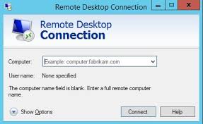 remote desktop connection