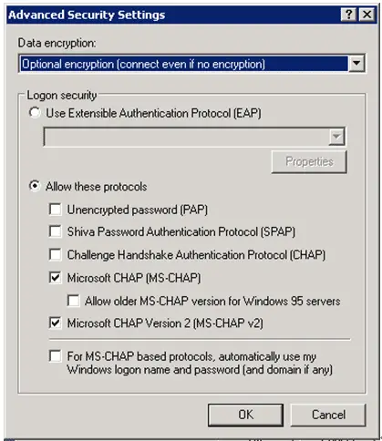 Allowing Password Authentication Protocol