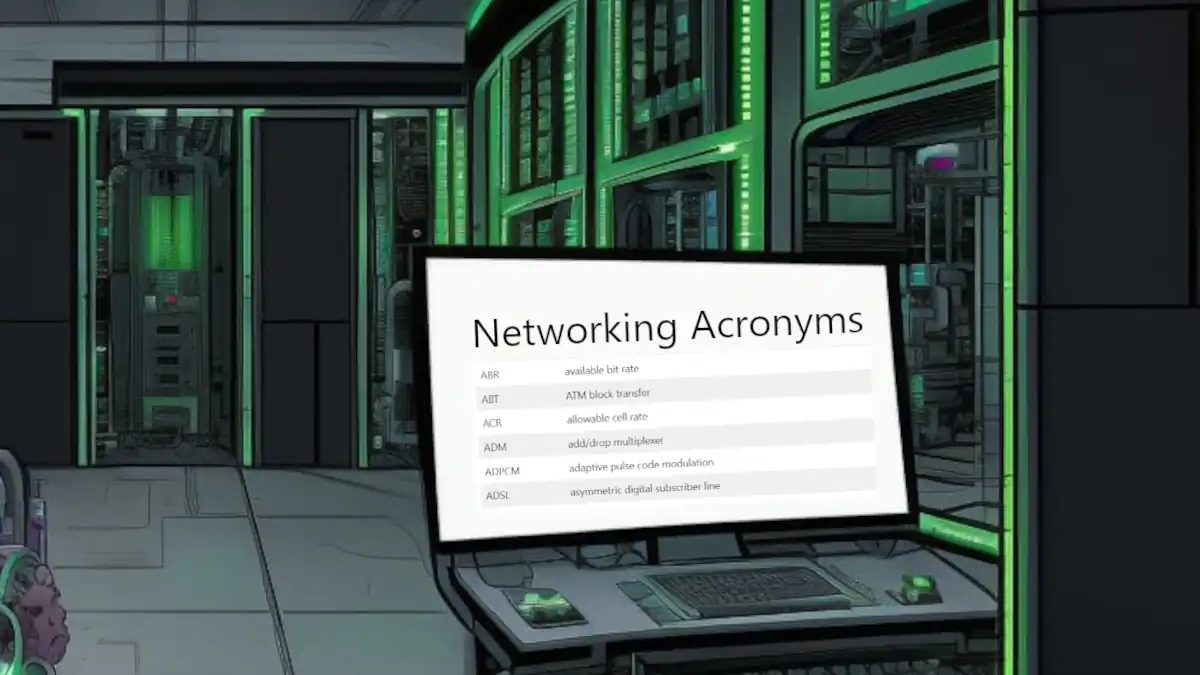 Computer Networking Acronyms