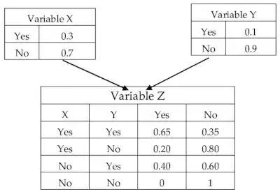 Conditional Probability Tables (CPTs)