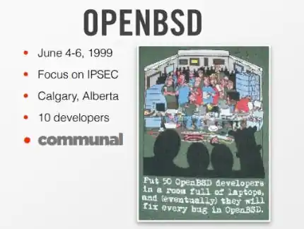 First Hackathon: OpenBSD Alberta, June 4-6, 1999