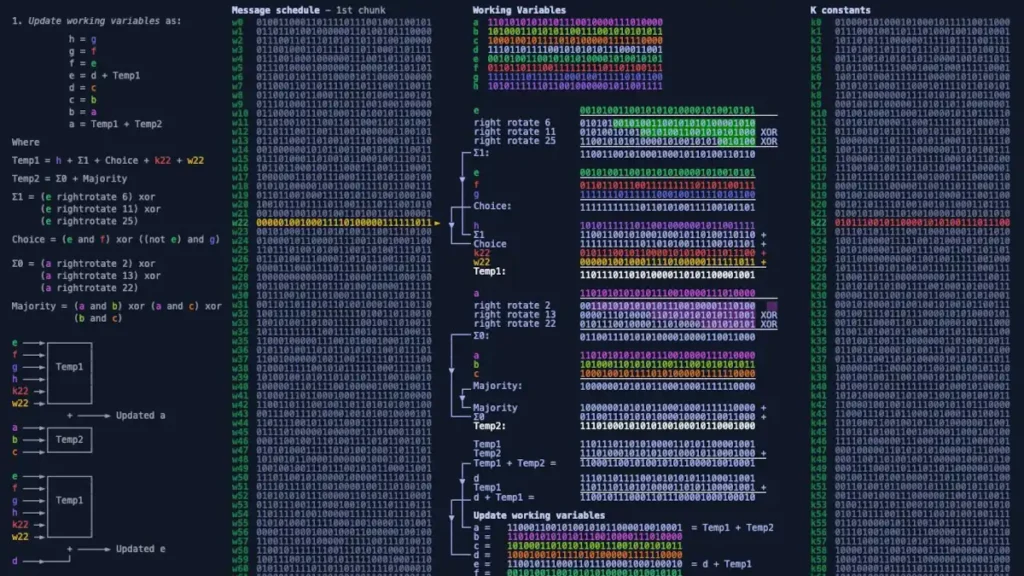 SHA-256 - Deciphering Cryptographic Hash Functions