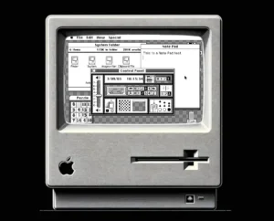 Macintosh 128K Desktop (Control Panel)