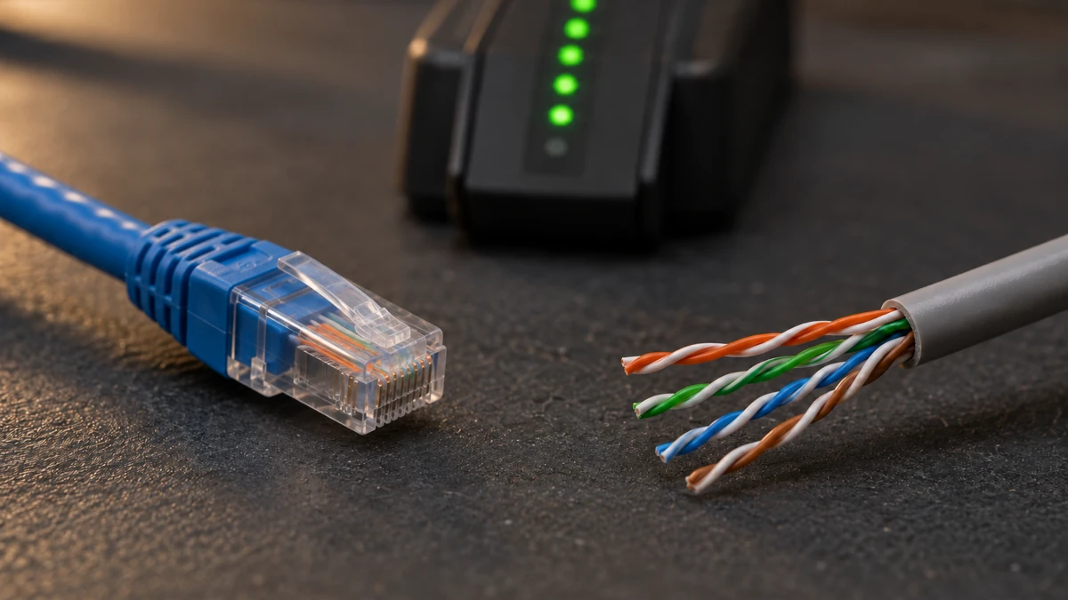 Split Pair Ethernet Cable: Eight Green Lights, One Bad Link